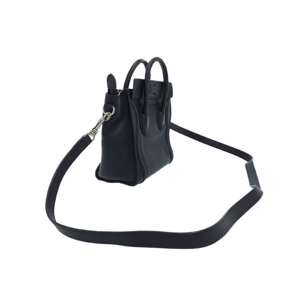 Celine Shopper Leather Shoulder Bag - Picture 2 of 9